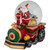 Santa Claus Musical Train Christmas Snow Globe - 6"
