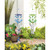 13" Green and Silver Hummingbird Outdoor Wind Chimes