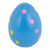 Pack of 6 Vibrantly Colored Springtime Easter Eggs 3.25”