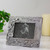 4.25" Gray "In Loving Memory" Memorial Floral Picture Frame