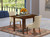 East West Furniture Norden Wood 3-Piece Parson Dining Set NDFR3-MAH-05