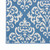 Nourison Polypropylene 6' X 9' Rectangle Area Rugs In Blue Finish 099446459152