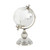 Zimlay Eclectic Silver Glass And Aluminum Globe Decor 52480
