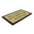 Beige and Black Rectangular "Hide The Packages" Doormat 30" x 18"