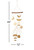 Zimlay Large Decorative Geometric Gold Metal Wind Chime 41464