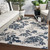 Jaipur Living Mariner Floral Blue And Gray 2' x 3'7" Area Rug RUG143324