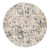 Jaipur Living Arvo Abstract White And Dark Gray Round 5'11" Area Rug RUG142768