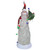 Swirling LED Lighted Santa with Tree and Lights Christmas Glittering Snow Dome