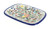 Blue Rose Polish Pottery Atlantis Small Rectangular Serving Platter