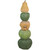 42.5" Five Tiered Stacked Pumpkins Thanksgiving Decor