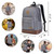 Ebox Classic Travel Backpack with Laptop Sleeve and Tablet Storage 15.6"
