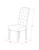 East West Furniture Dublin Wood 3-Piece Parson Dining Set DLCE3-WHI-15