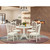 East West Furniture Dublin Wood 5-Piece Dining Set With White DLDO5-WHI-W