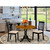 East West Furniture Dublin Wood 3-Piece Dining Set With Black DLAN3-BCH-C