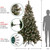 Real Touch™? Pre-lit Snow Valley Pine Artificial Christmas Tree - 7.5' - Clear Lights