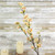36" Apricot and Peach Quince Blossoms Artificial Silk Floral Spray