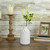 21" Ivory Green Spring Berry Artificial Silk Floral Spray
