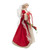 16" Red and Ivory Poinsettia Angel Christmas Tree Topper - 33752004