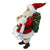 11" Santa Claus Holding a Hanukkah Dreidel With A Present Bag