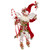 16.5" Red and White Mark Roberts Candy Cane Christmas Fairy - Medium
