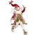 16.5" Red and White Mark Roberts Candy Cane Christmas Fairy - Medium