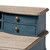 Baxton Studio French Provincial Blue Spruce Finish Wood Accent Writing Desk