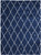 Nourison 7'10" X 9'10" Rectangle Area Rugs In Navy And Ivory 099446345356