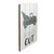 15.75" Gray and Black "fresh CUT" Galvanized Truck Christmas Wall Hanging