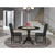 East West Furniture Dublin Wood 3-Piece Parson Dining Set DLDR3-BLK-24