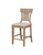 Linon Farm House Rylan Counter Stool With Gray Wash Finish CS231NAT01U