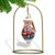 6” Santa Delivery Gift Christmas Glass Ornament