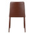 Moe's Home Nora Smoked Cherry Vegan Leather Dining Chair YM-1004-06