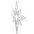 24" LED Blue and White Rope Light Bethlehem Star Christmas Decoration