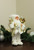 12" White and Gold Nordic Santa Claus Christmas Tabletop Figurine