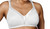 Playtex Women's 18 Hour Sensationally Sleek Wirefree Bra White Size 40B
