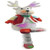 34" Battery Operated LED Lighted Color Changing Reindeer Christmas Decor