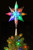 11" Twinkle Effect Star Christmas Tree Topper - Clear LED Lights