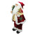 Holly Berry Standing Santa Claus Christmas Figurine - 24"