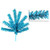7" Sky Blue Sparkling Tinsel Artificial Christmas Craft Pick - 30868068