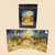 12.5" Blue and Beige Magnetic Nativity Book Advent Calendar