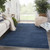 Jaipur Living Limon Solid Blue And White 5' x 8' Area Rug RUG143184