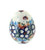 Blue Rose Polish Pottery Scarlett Small Decorated Egg