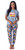 Marvel Women's Character Comic Book Print 2 Piece Jogger Pajama Set - 763059894883