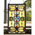 Chloe Lighting Victorian Stained-Glass Window Panel CH1P229AV26-GPN