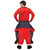 Carry Me Santa Adult 3D Character Pants Christmas Costume - Standard