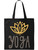Yoga Lotus Tote Bag -Image by Shutterstock