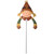26" Brown Scarecrow Gal Garden Stake Decor