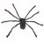 50" Black Creepy Spider Halloween Decoration