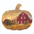 17" Red and Yellow Bedford County Sunset Pumpkin Hanging Thanksgiving Wall Decor