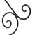 17" Matte Black Halloween BOO Wreath Hanger